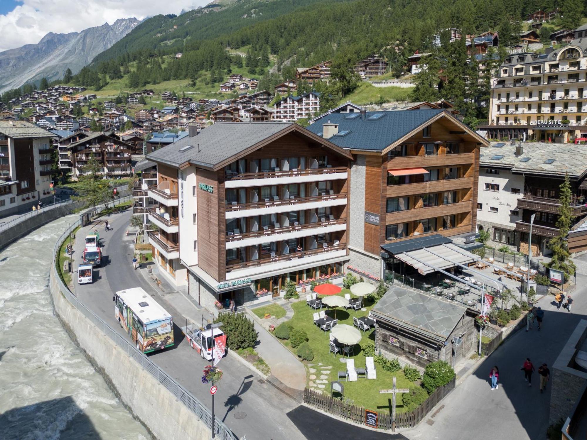 Hotel Parnass Zermatt Exterior foto